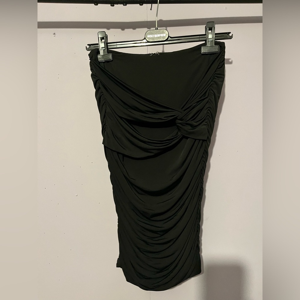 Marciano Draped & Ruched Skirt